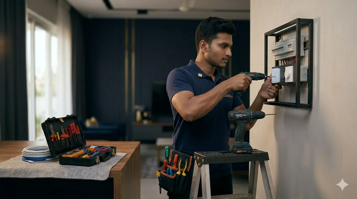 Home maintenance, office IT support, smart devices